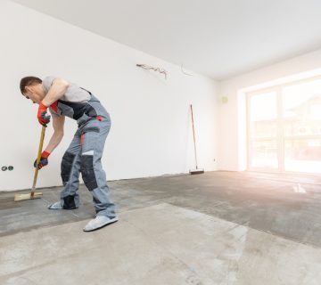 Op zoek naar een vloer die snel opdroogt
